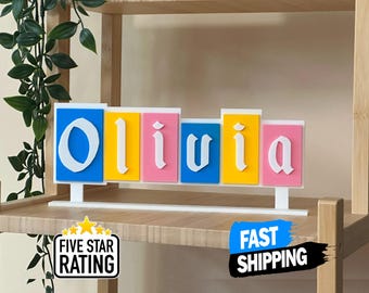Disneyland Personalized Name Sign - Disney Inspired Wall Decor - Custom kids Room Nursery, Birthday Disney world