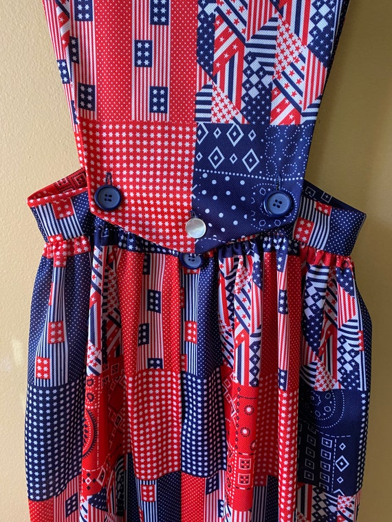 Handkerchief Flag Americana Apron Dress - image 1