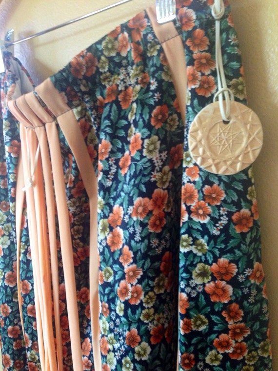 Vtg Chessa Davis Wildflower and Fern Maxi Skirt - image 3