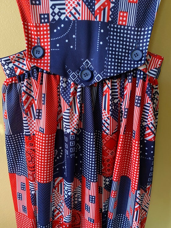 Handkerchief Flag Americana Apron Dress - image 6