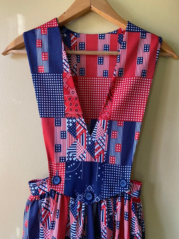 Handkerchief Flag Americana Apron Dress - image 2