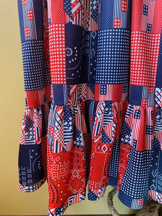 Handkerchief Flag Americana Apron Dress - image 7