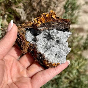 Ojuelos Calcite from Durango Mexico, Rare Mexican Calcite Specimen, Crystal Cluster, Mineral Display, Collector&#39;s Piece, Healing Stone
