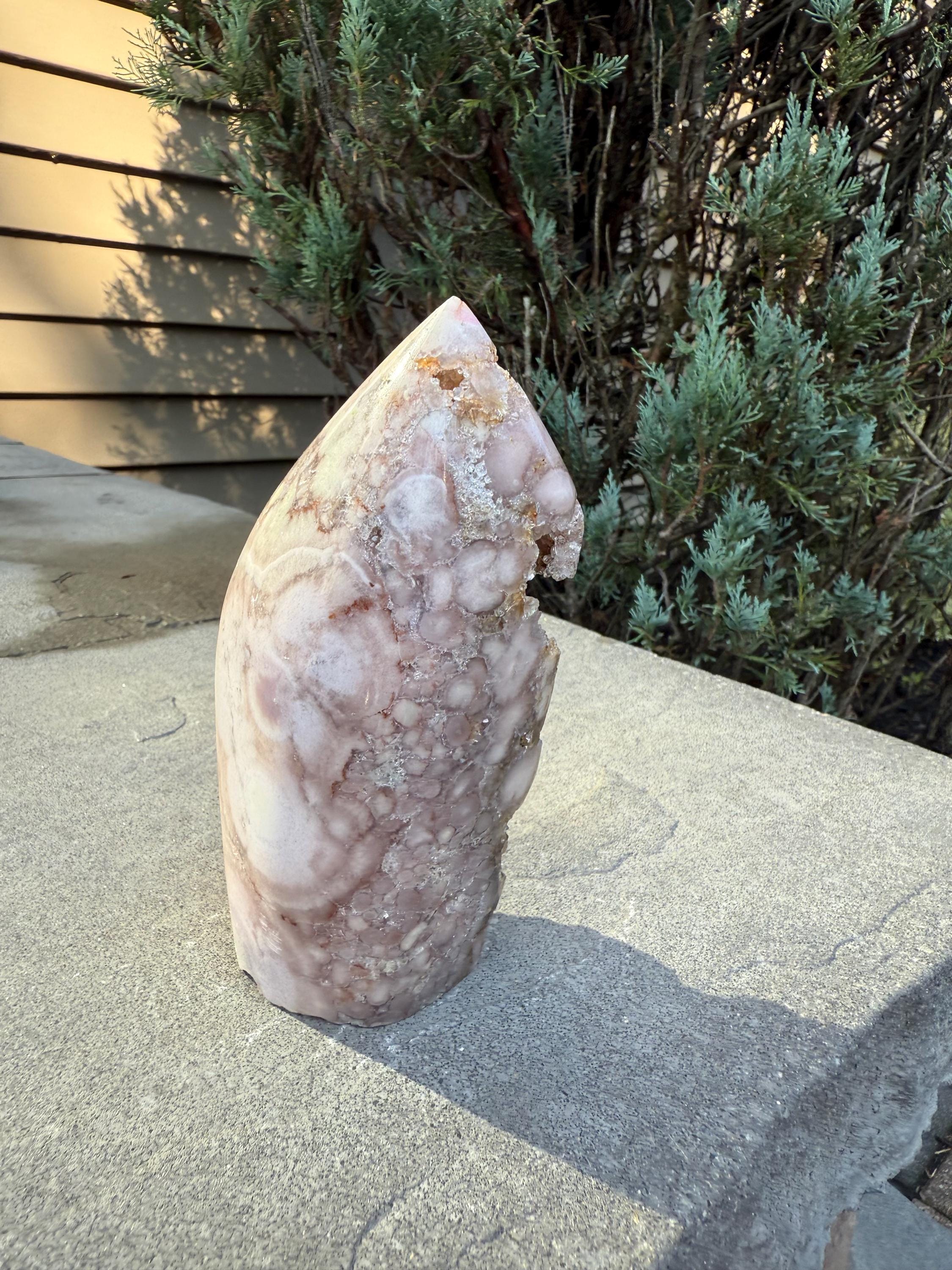 Dark Pink Amethyst Druzy Freeform Crystal • Sparkling Brazil Specimen • Spiritual Decor 5