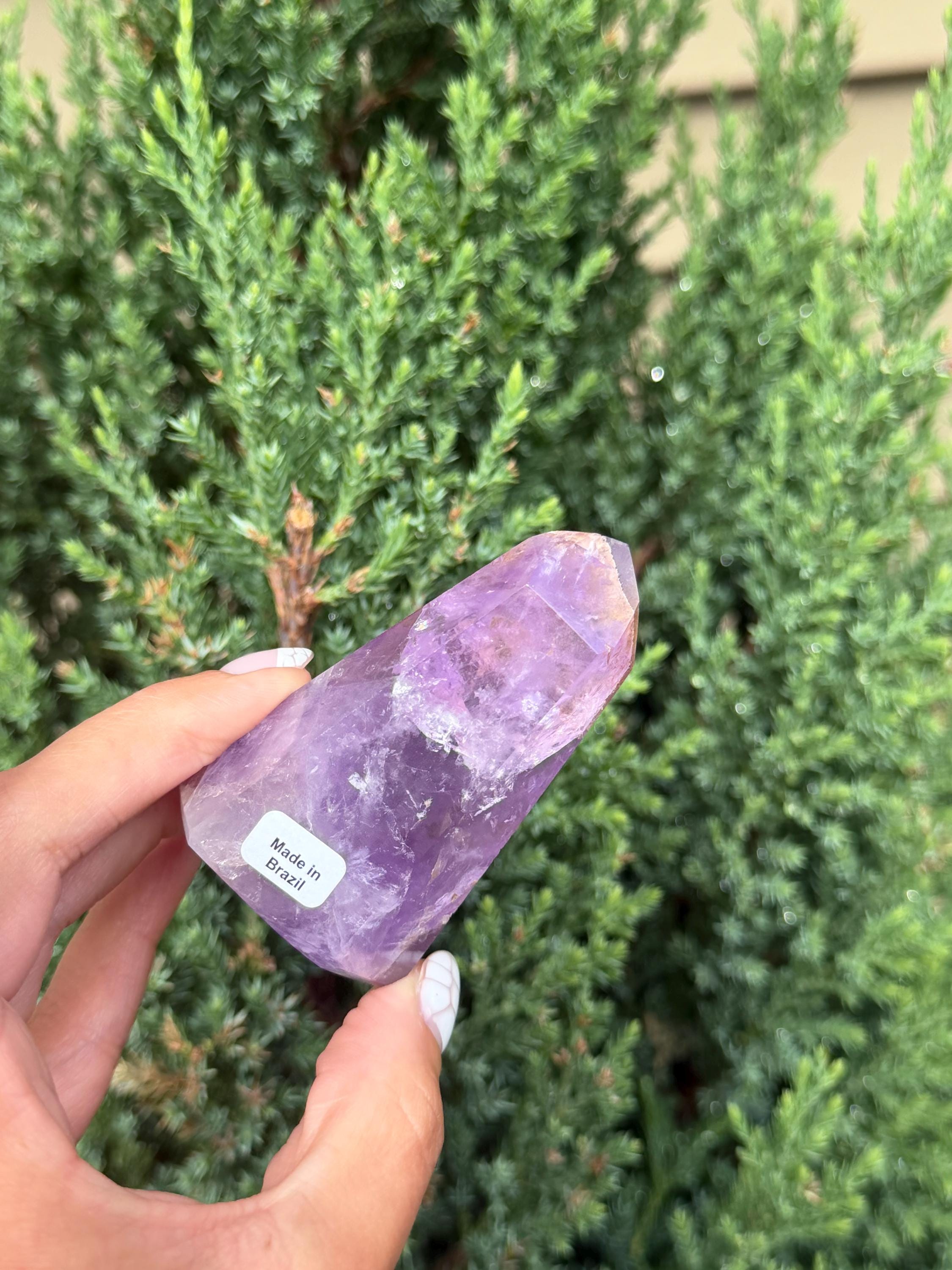 Small Ametrine Crystal Tower – Amethyst & Citrine from Brazil 3