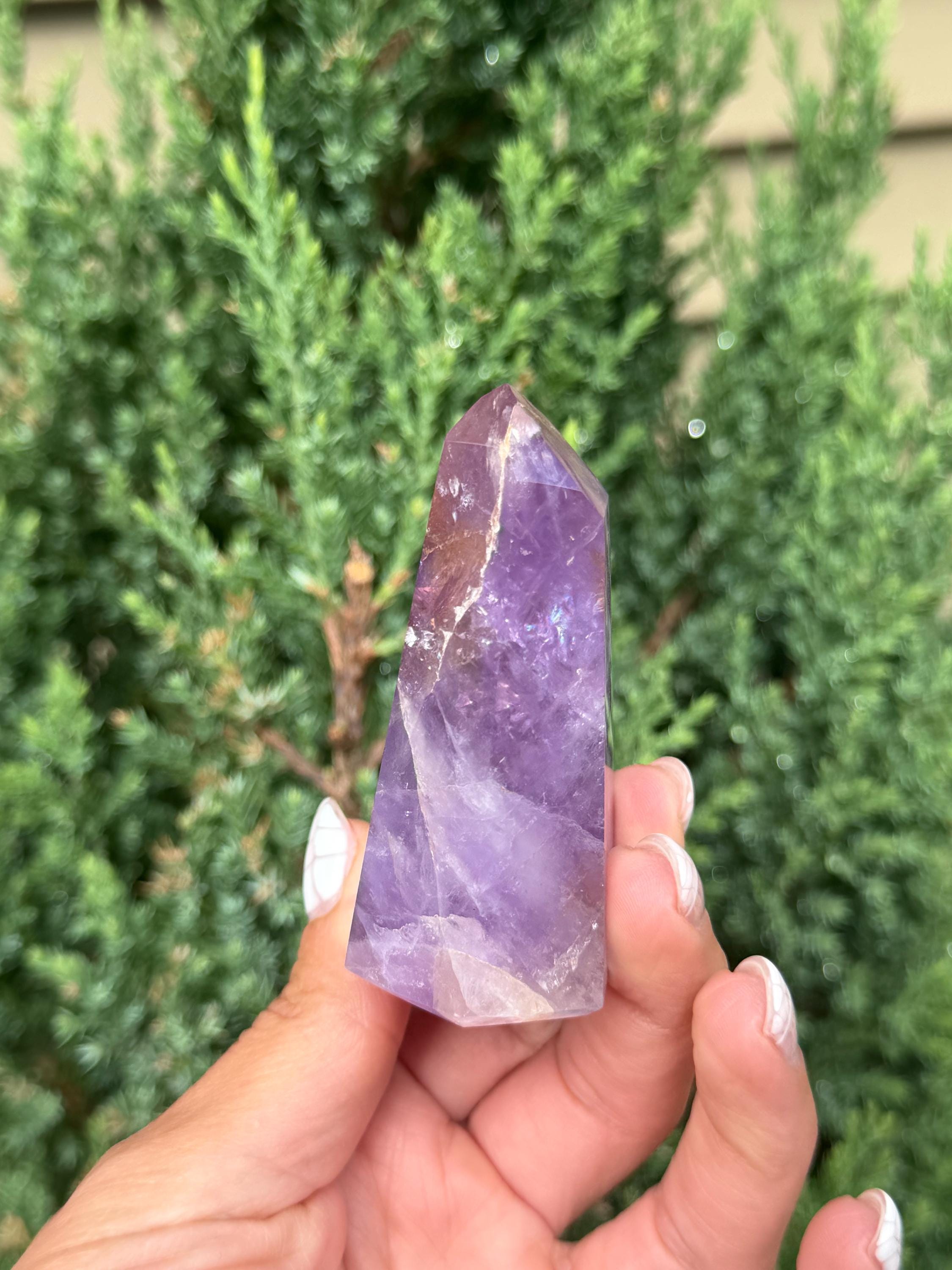 Small Ametrine Crystal Tower – Amethyst & Citrine from Brazil 5