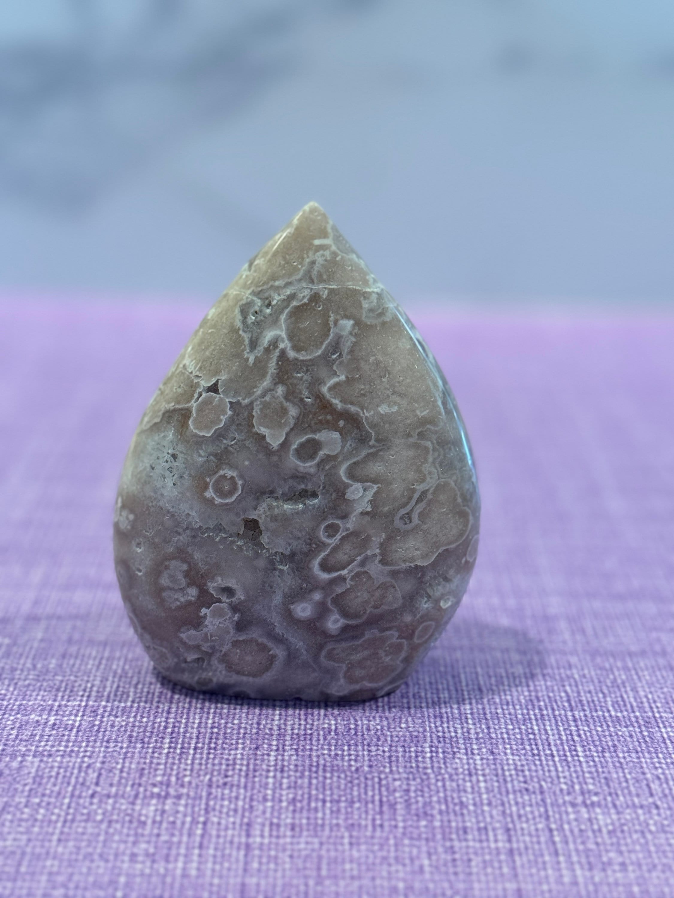 Pink Amethyst Druzy Freeform Crystal • Polished Geode Heart Chakra Stone, Spiritual Decor 10
