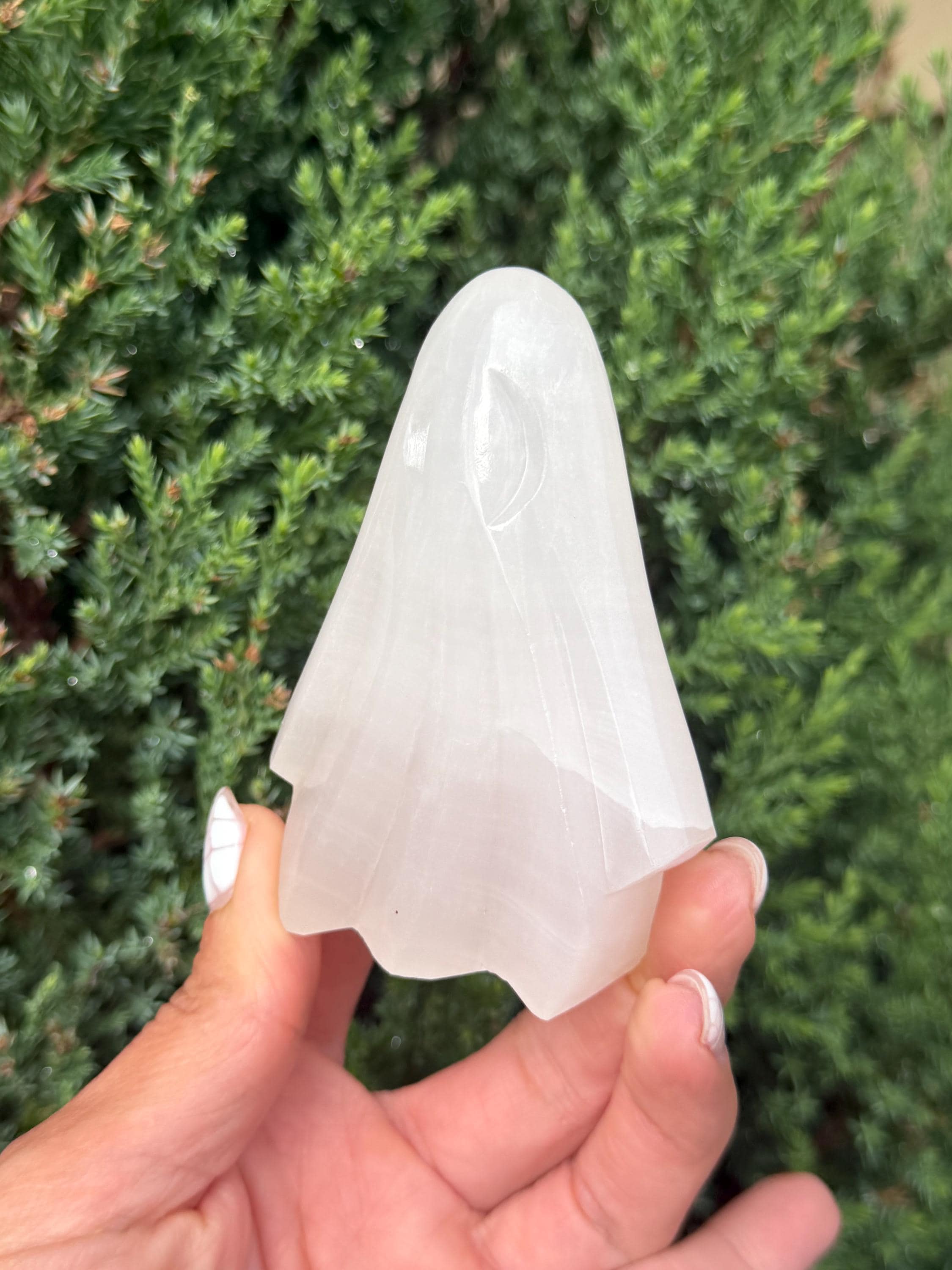 Calcite Ghost Crystal Carving 4
