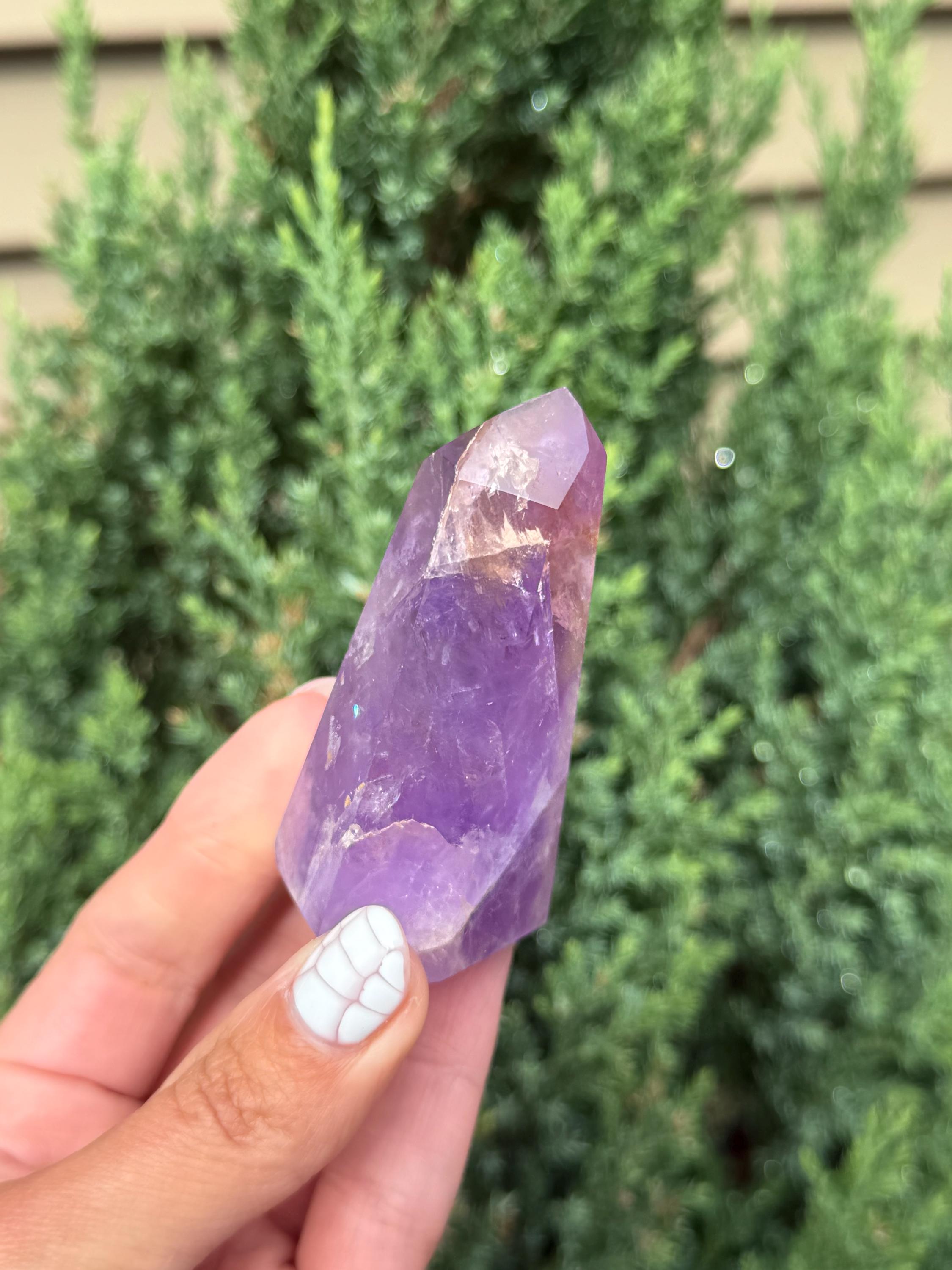 Small Ametrine Crystal Tower – Amethyst & Citrine from Brazil 4