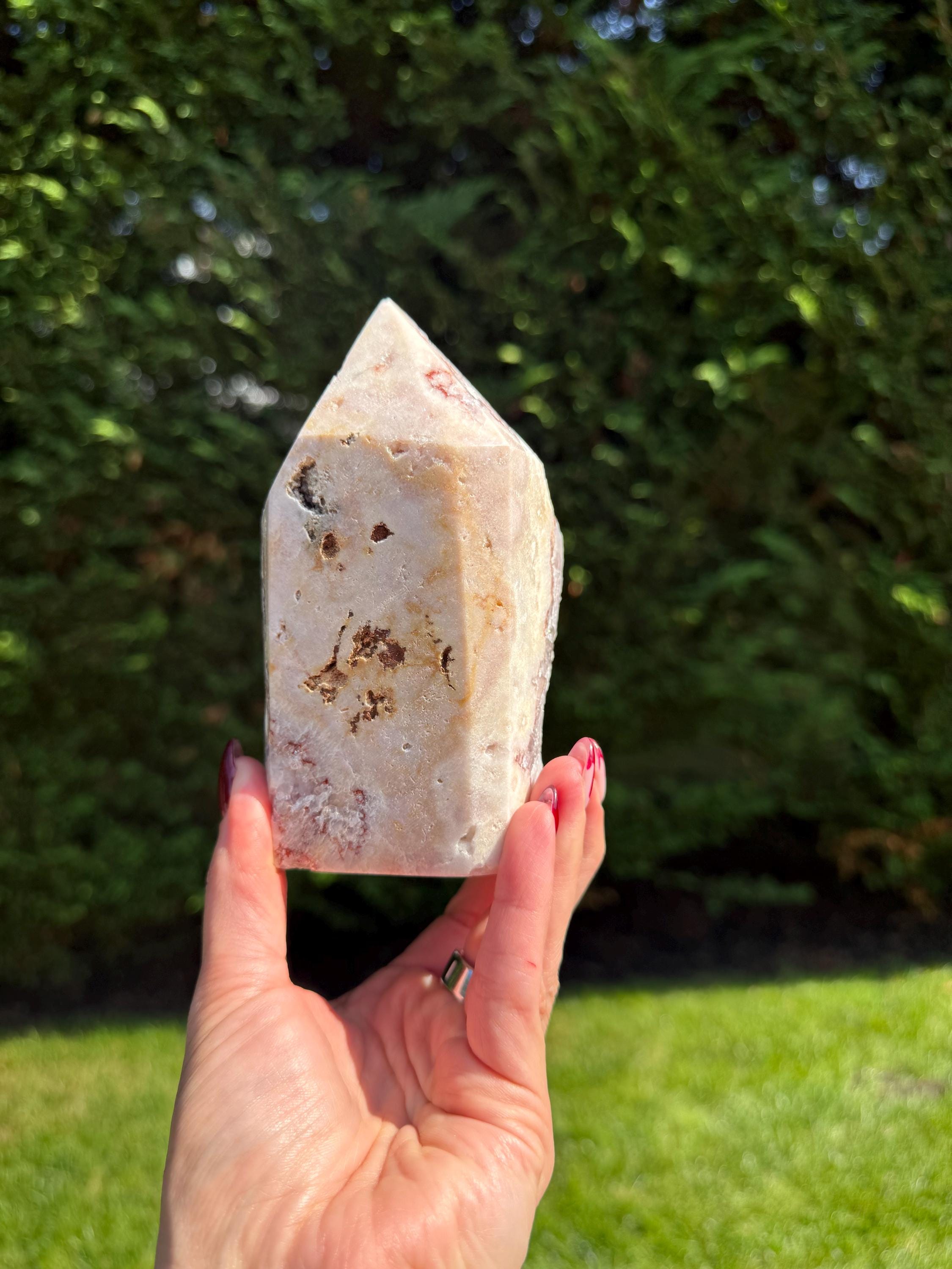 Pink Amethyst Druzy Freeform • Brazil Crystal • Sparkling Healing Stone • Mineral Specimen • Home Decor 10