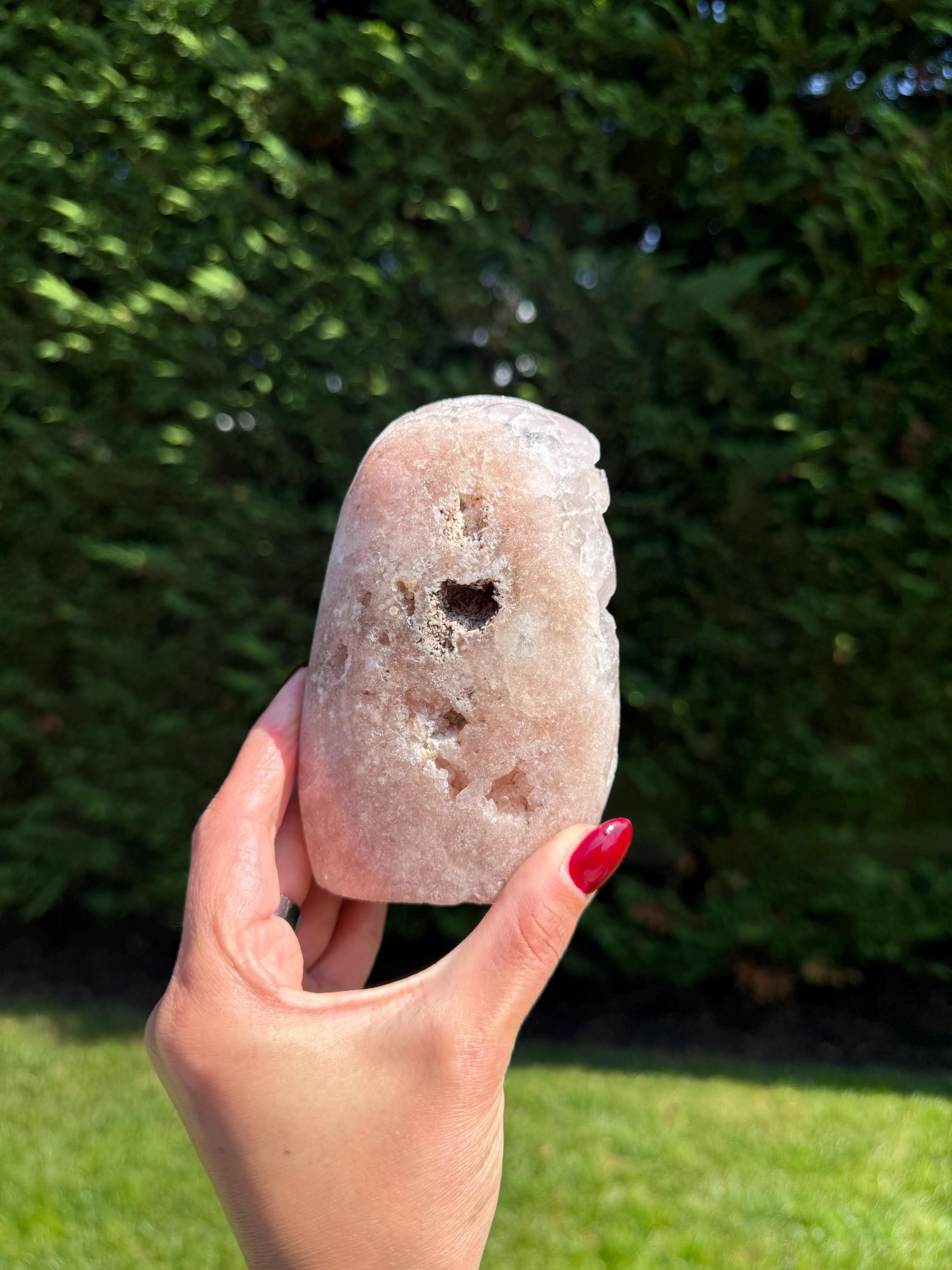 Large Pink Amethyst Druzy Freeform • Brazil • Sparkling Crystal Specimen • Healing Stone • Mineral Decor 6