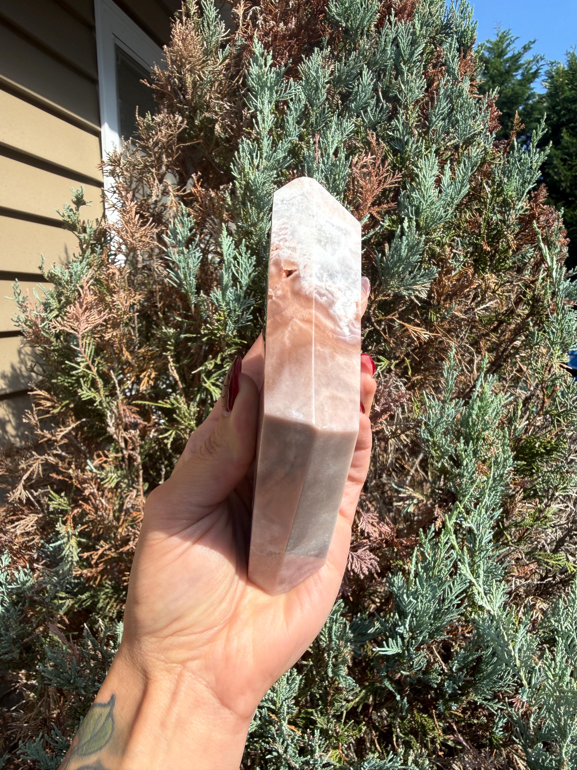 Pink Amethyst Diamond Carving • Crystal Freeform • Druzy Quartz Stone • Healing Crystal Decor • Mineral Sculpture 7