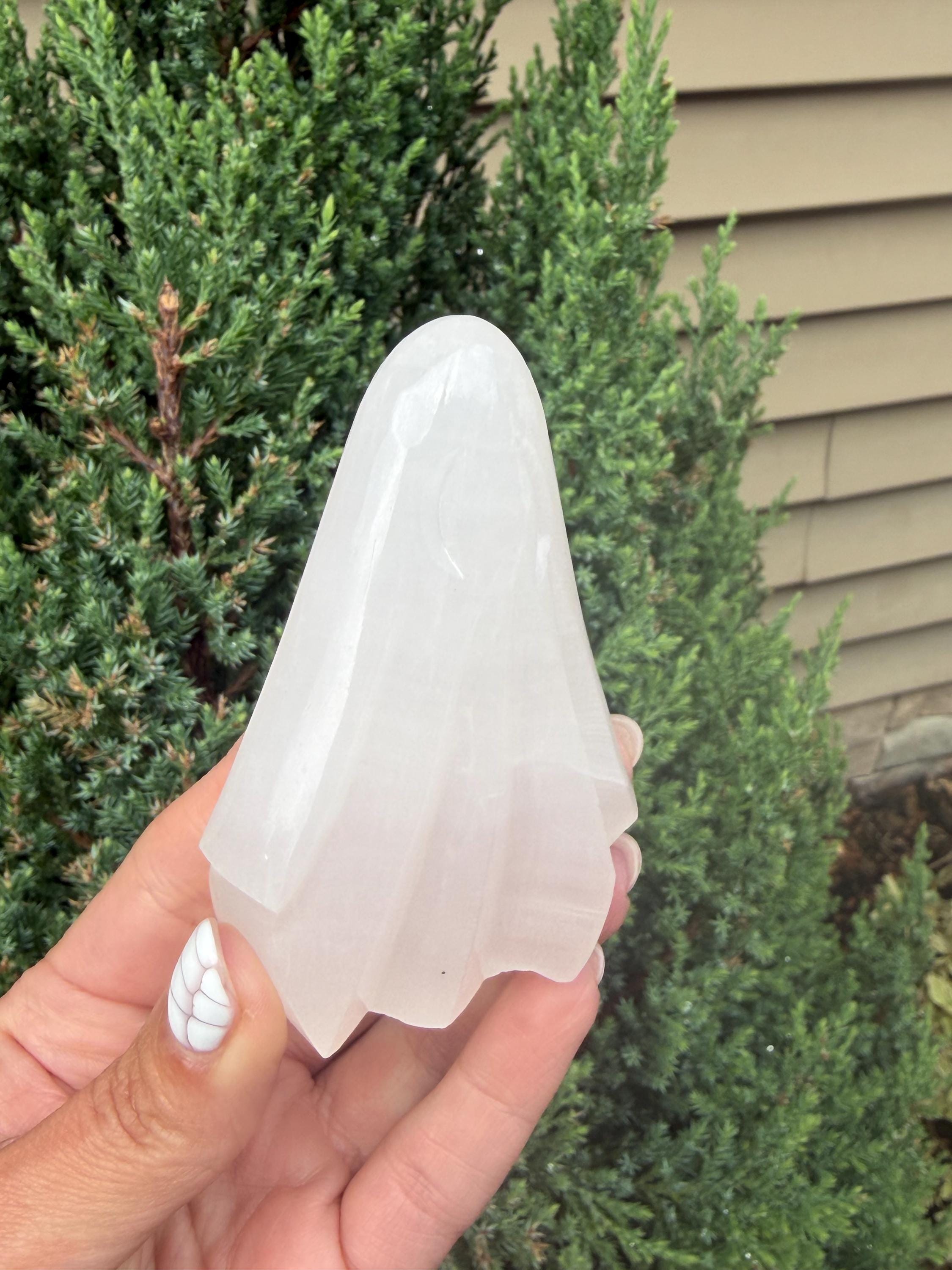 Calcite Ghost Crystal Carving 8