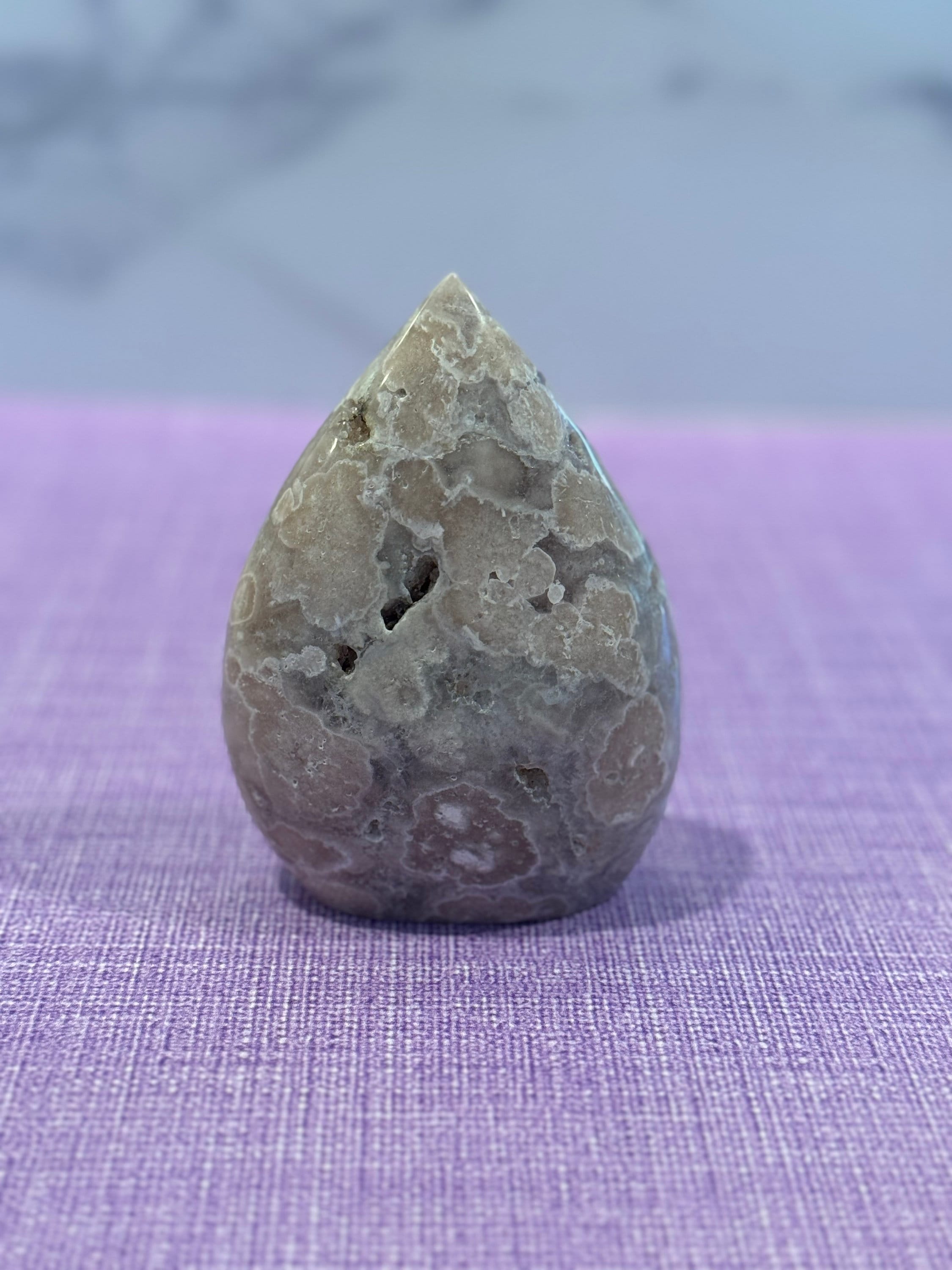 Pink Amethyst Druzy Freeform Crystal • Polished Geode Heart Chakra Stone, Spiritual Decor 9