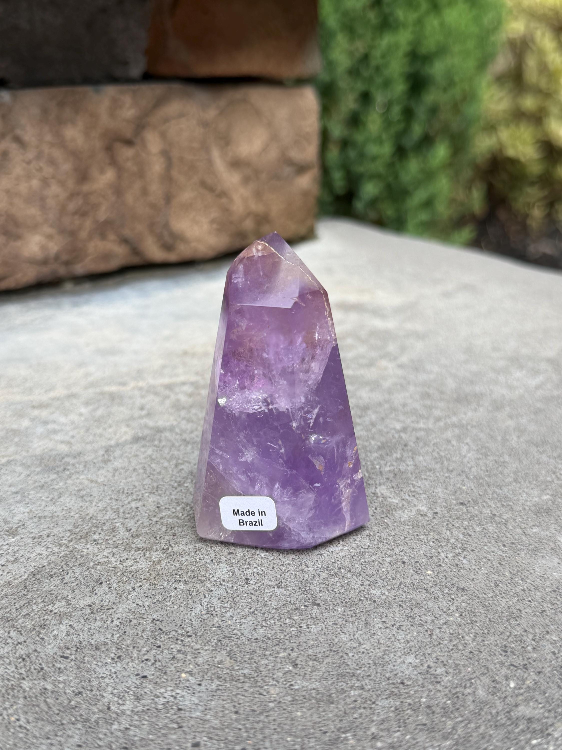 Small Ametrine Crystal Tower – Amethyst & Citrine from Brazil 10