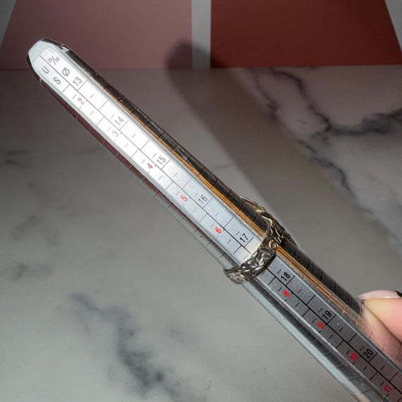 Large Blue Kyanite Statement Ring: 925 Sterling S… - image 14