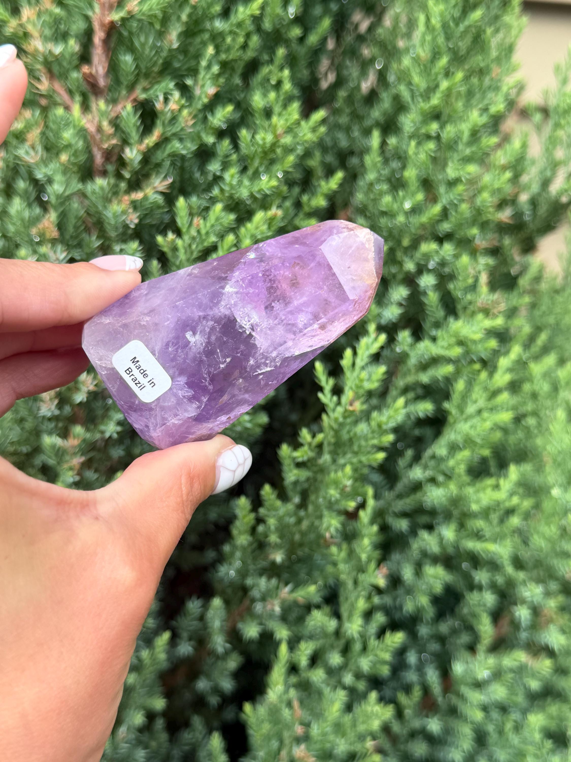 Small Ametrine Crystal Tower – Amethyst & Citrine from Brazil 6
