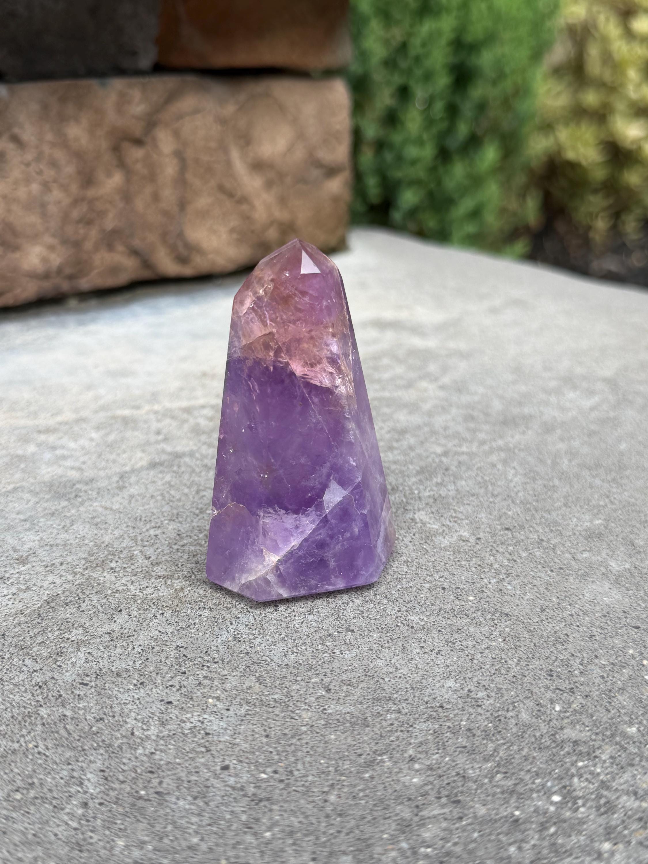 Small Ametrine Crystal Tower – Amethyst & Citrine from Brazil 8