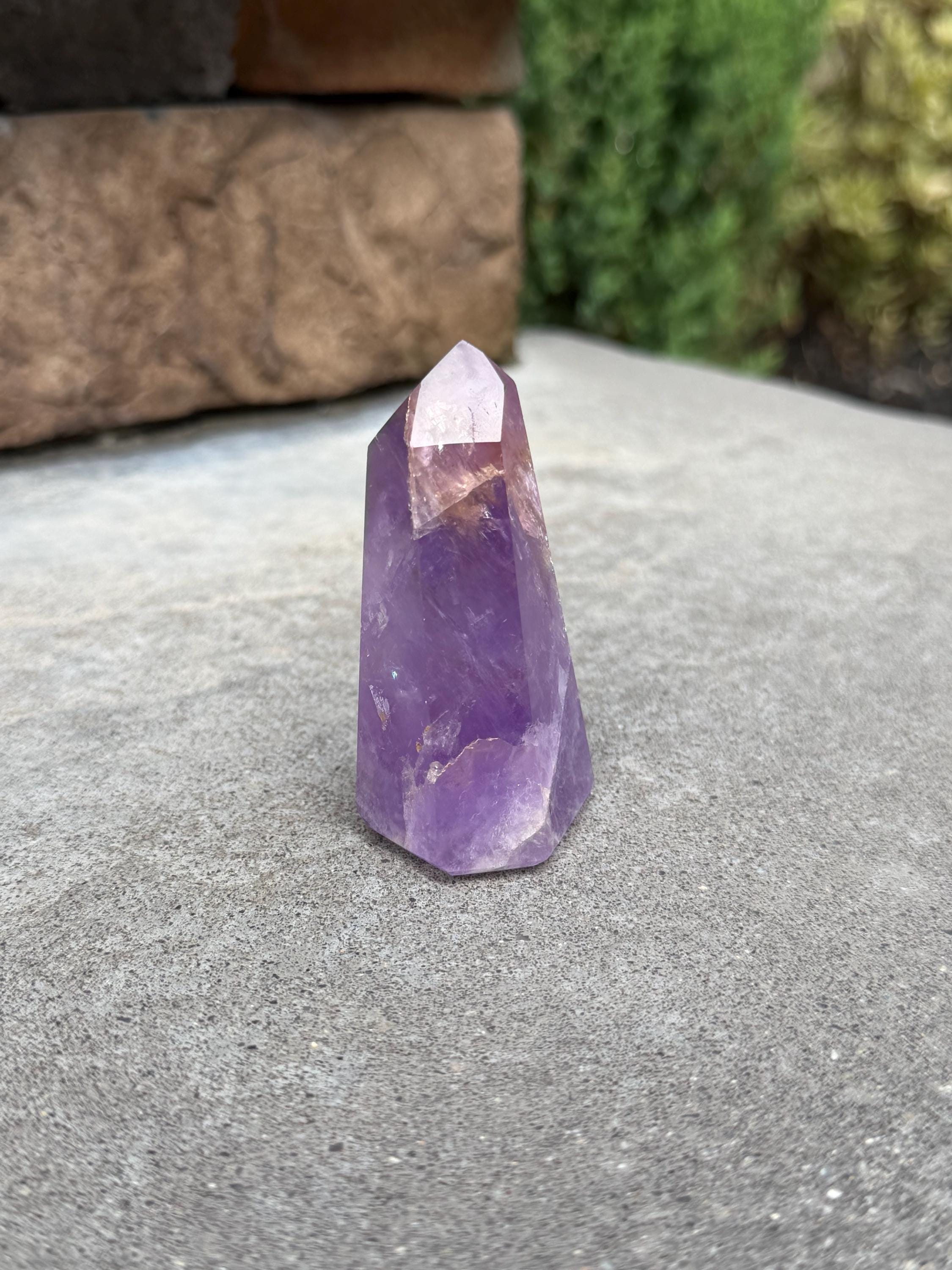Small Ametrine Crystal Tower – Amethyst & Citrine from Brazil 9