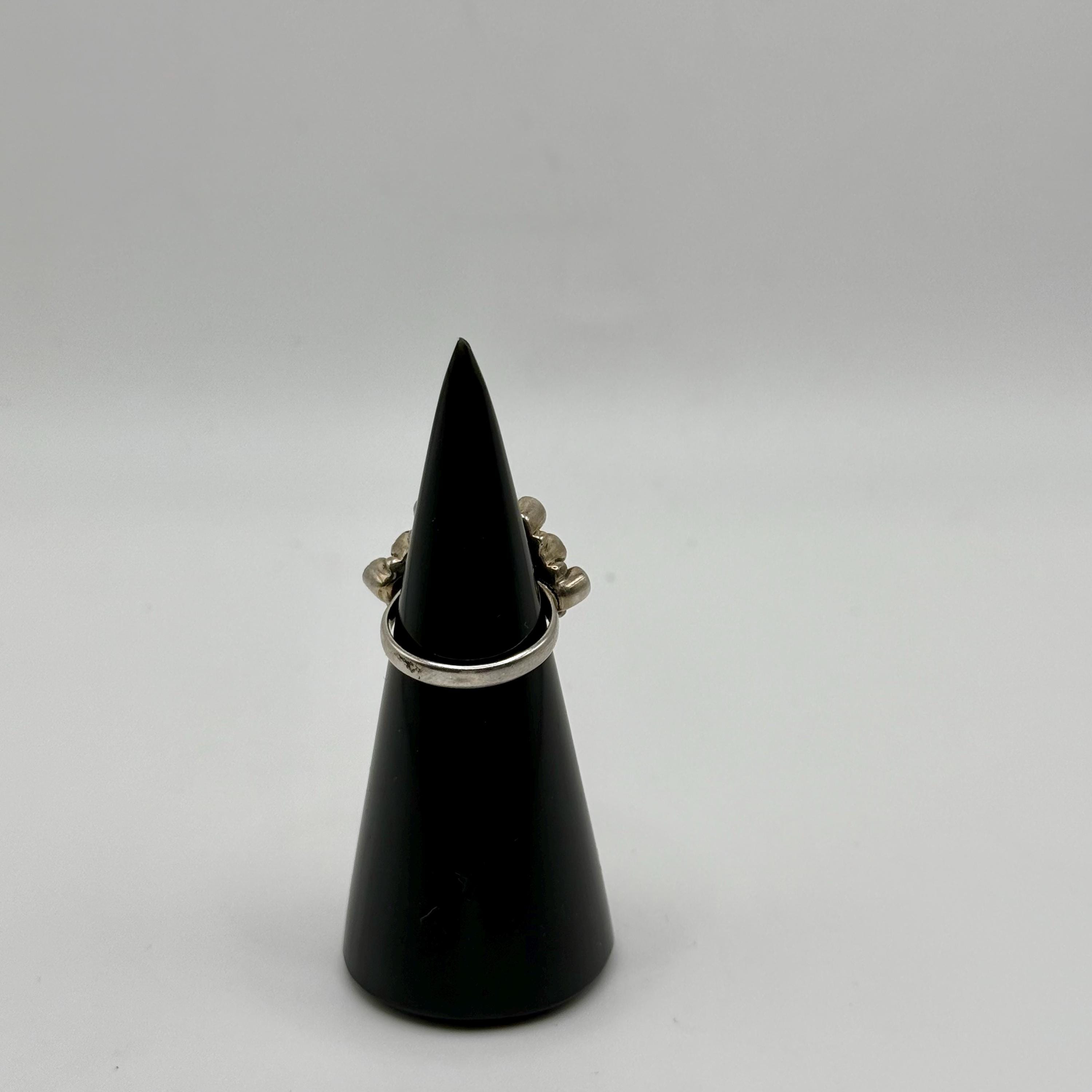 Sterling Silver Blue Topaz Teardrop Ring, December Birthstone, Statement Topaz Jewelry (size 6) 6