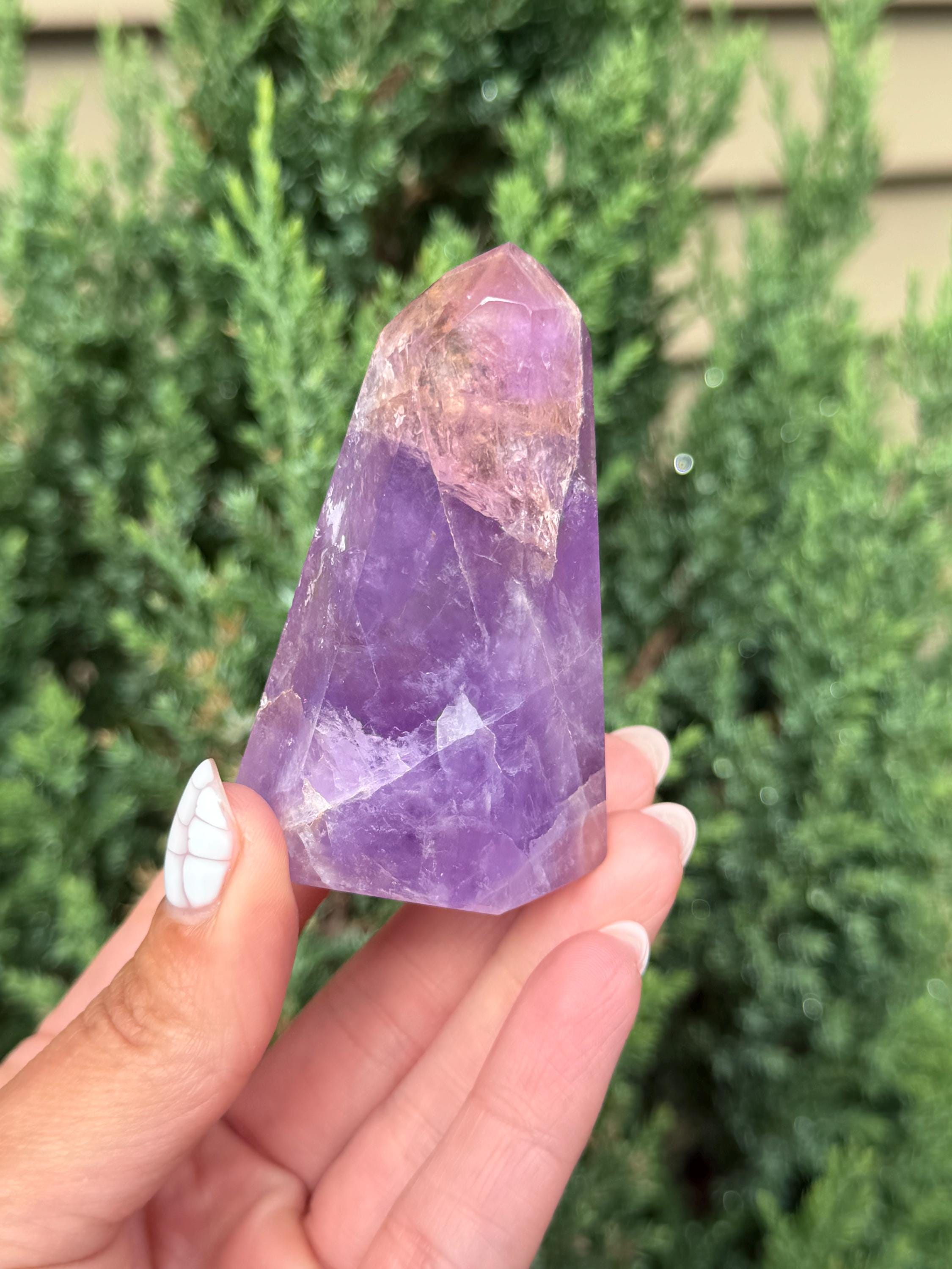 Small Ametrine Crystal Tower – Amethyst & Citrine from Brazil 2