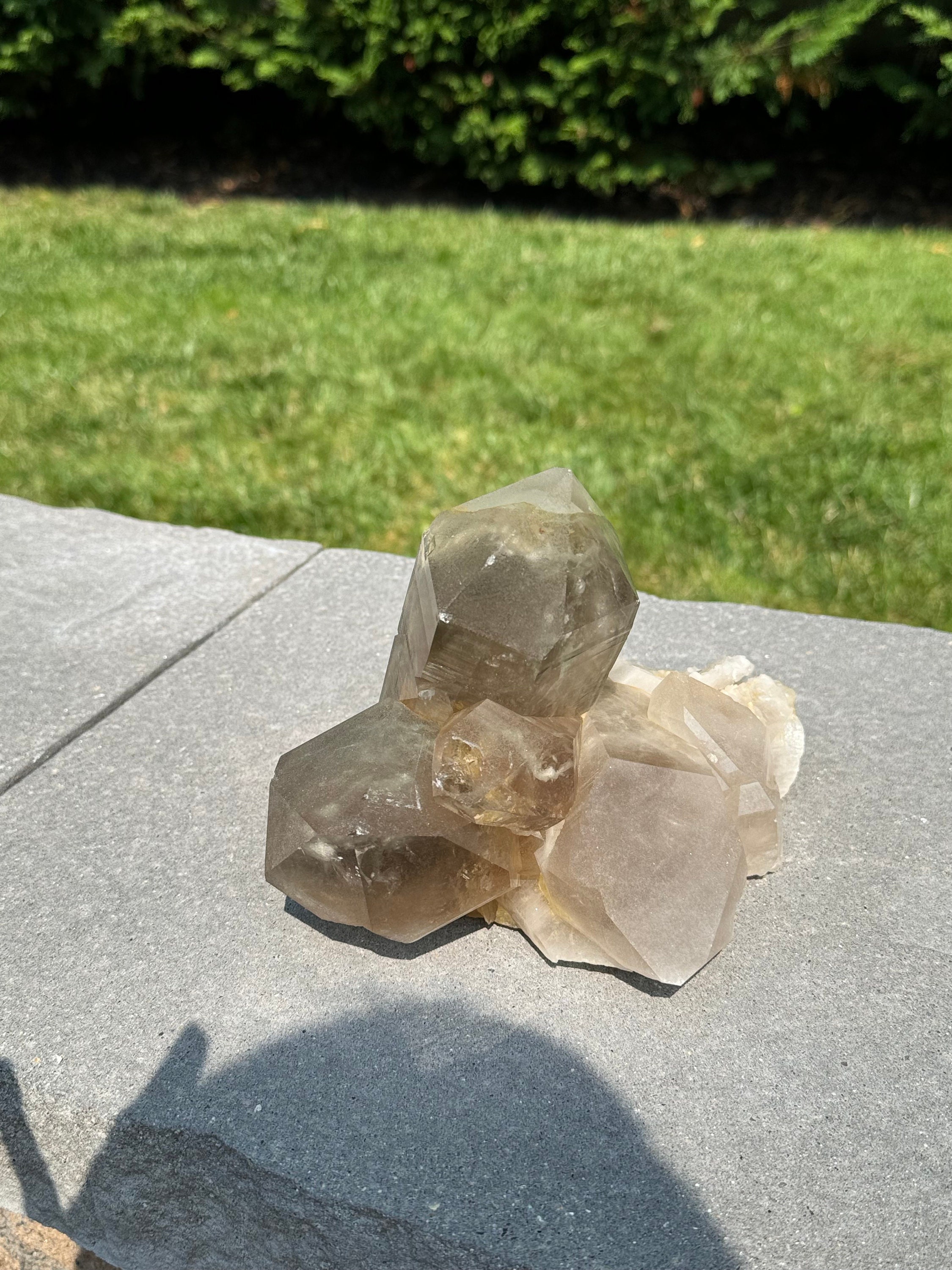 XL Himalayan Quartz Crystal Cluster • High Vibration Meditation Stone • Natural Mineral Specimen (Indian) 8