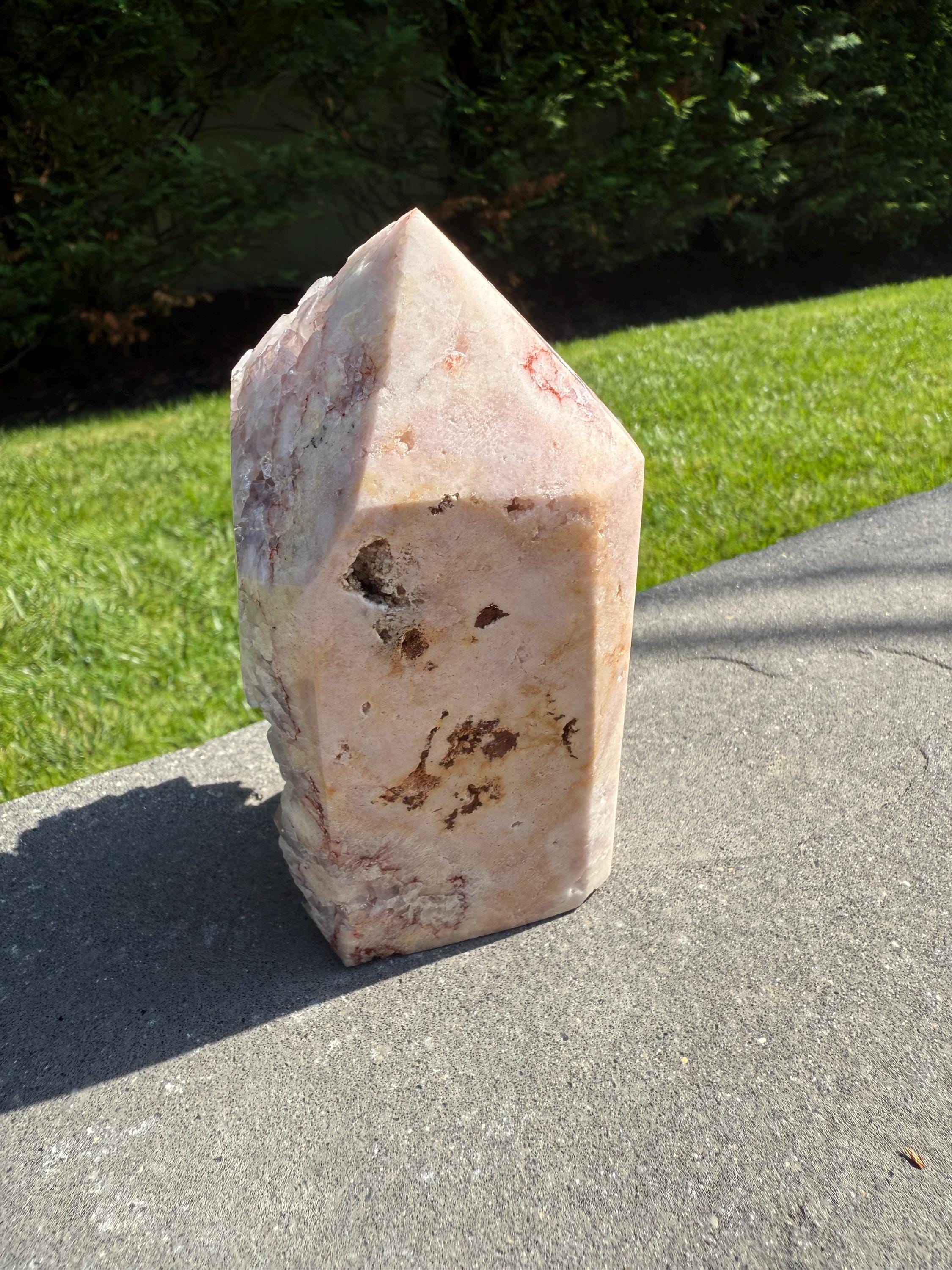 Pink Amethyst Druzy Freeform • Brazil Crystal • Sparkling Healing Stone • Mineral Specimen • Home Decor 4