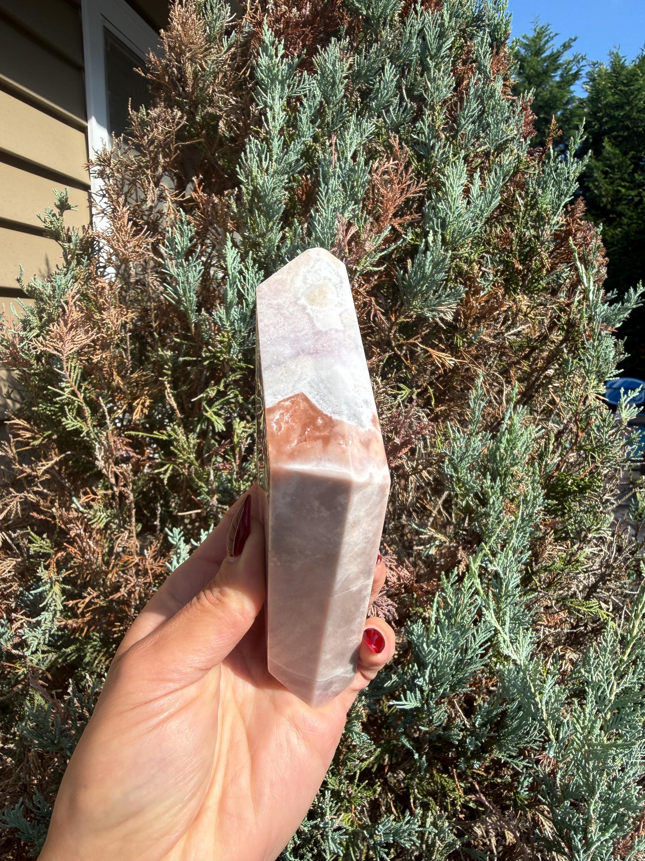 Pink Amethyst Diamond Carving • Crystal Freeform • Druzy Quartz Stone • Healing Crystal Decor • Mineral Sculpture 9