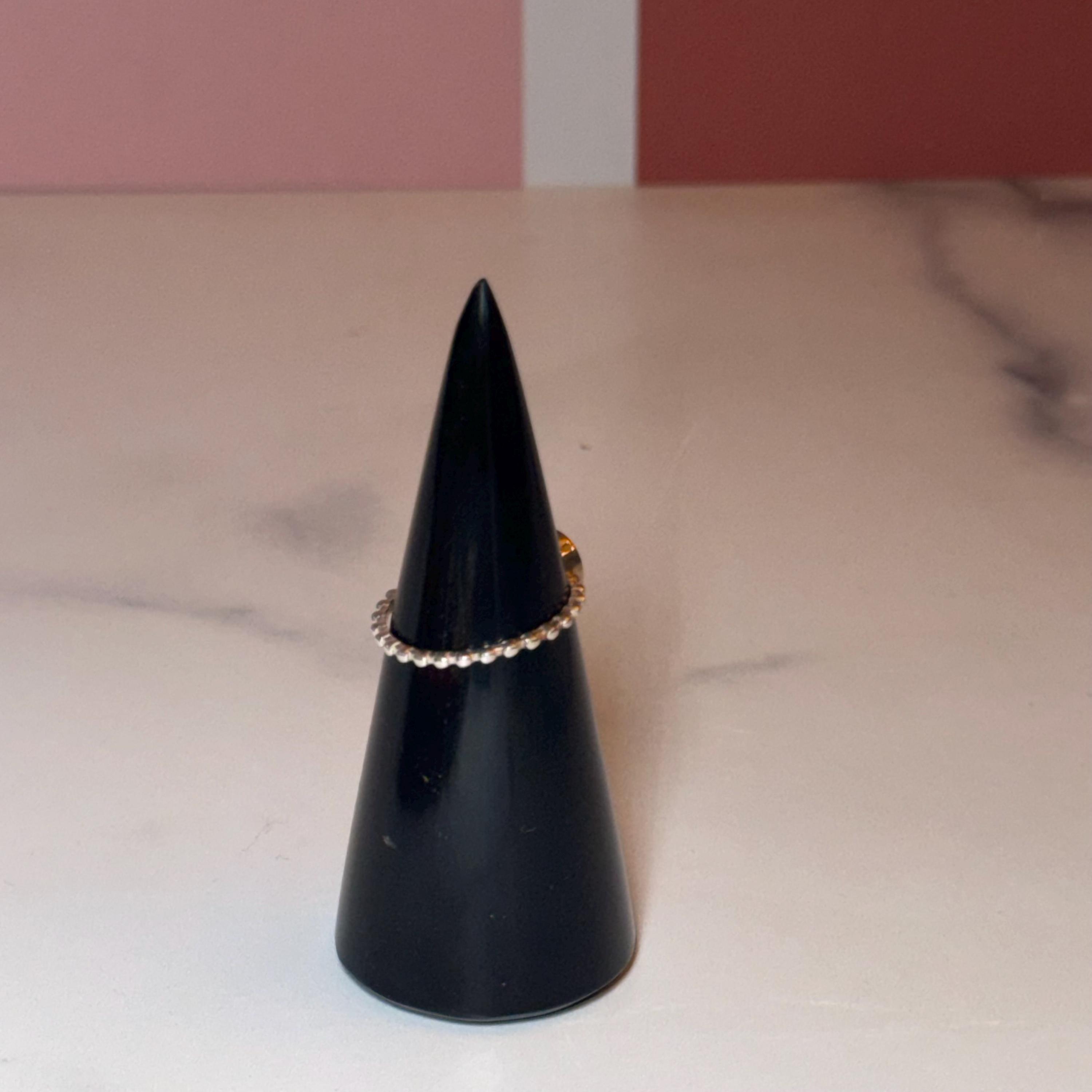 Sterling Silver Teardrop Blue Topaz Ring, Dainty Minimalist Jewelry, December Birthstone (size 7) 10