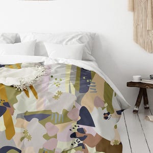 Premium Cotton Duvet Cover | Boho Duvet set | Natural Earthy Contemporary | Bed and Breakfast