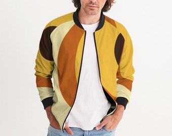 Men's retro Bomber Jacket |  70s jacket | Boyfriend gift