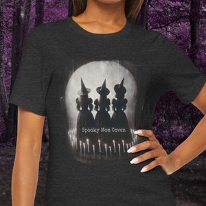 Spooky Mom Coven Shirt, Witchy Shirt, Halloween Witch Shirt, Spooky Season Shirt, Spooky Mom Shirt, Gothic Gift, Witch Aesthetic, Witchcraft