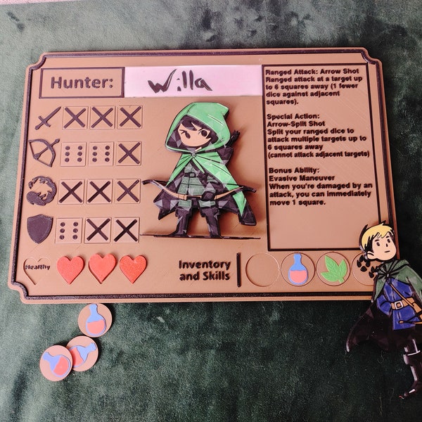 Kids Hero Role Playing Player Board