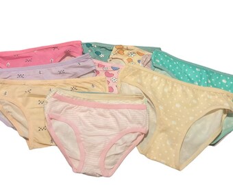 72 Pack , Girl Underwear,Color Mixed