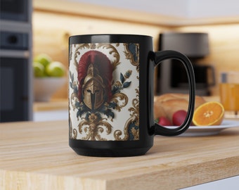 Mighty Trojan Helmet, Trojan student inspired, 11oz, 15oz mugs