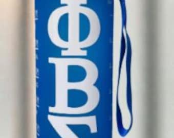Botella de agua Phi Beta Sigma: 946 ml (32 oz). Regalo de la fraternidad.