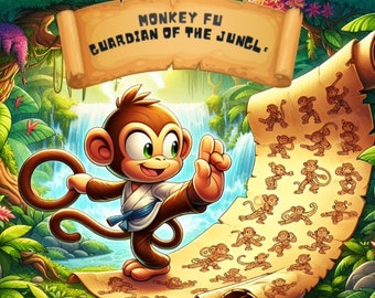 scimmia fu: guardiano della giungla