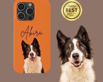 Personalisierte Iphone Hülle, Foto Handyhülle, Hunde Foto Handyhülle, Muttertags Geschenk, Mama Papa Geschenke, Hund Iphone Hülle, Iphone 14 Hülle, Iphone 15 Hülle