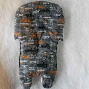 Stack High Chair Cover In Motorcycle Print