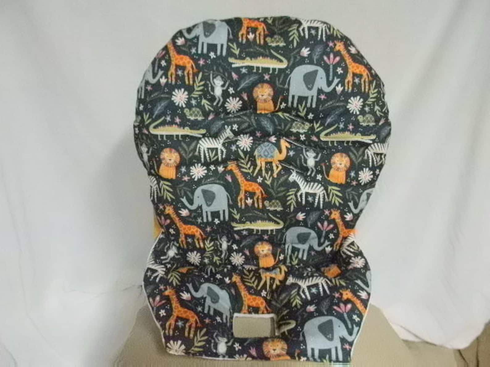 Ingenuity High Chair Cover in Animals 3 in 1 See Etsy