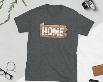 Pennsylvania "Home" houten bordoverhemd