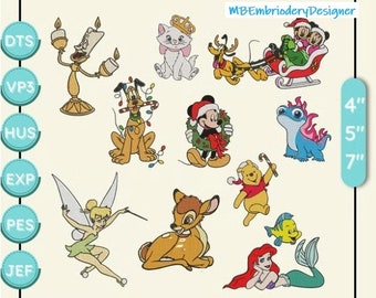 Embriodery Design , Cartoon Embroidery Design, Embroidery Machine Files