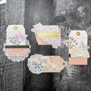 Éphémères, embellissements, scrapbooking, cartes, décoration, cadeau pour elle, féminin, vintage