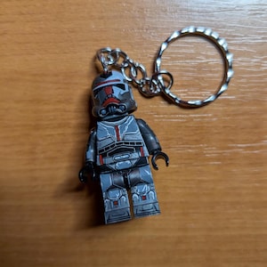 Hunter Bad Batch Minifigure Keyring