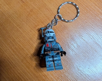 Crosshair Bad Batch Minifigure Keyring