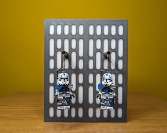Echo Arc Trooper Clone Minifigure Earrings