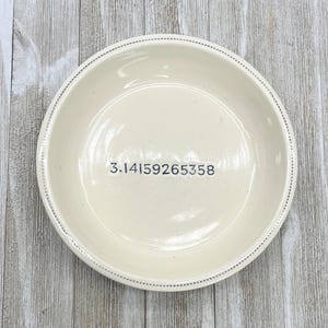 Molde para tarta personalizado con número pi