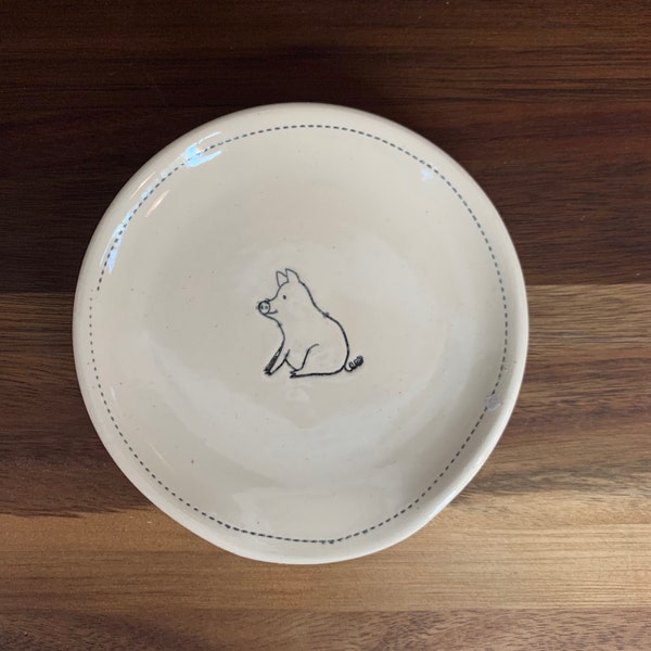 SECONS SALE - Piggy spoon rest