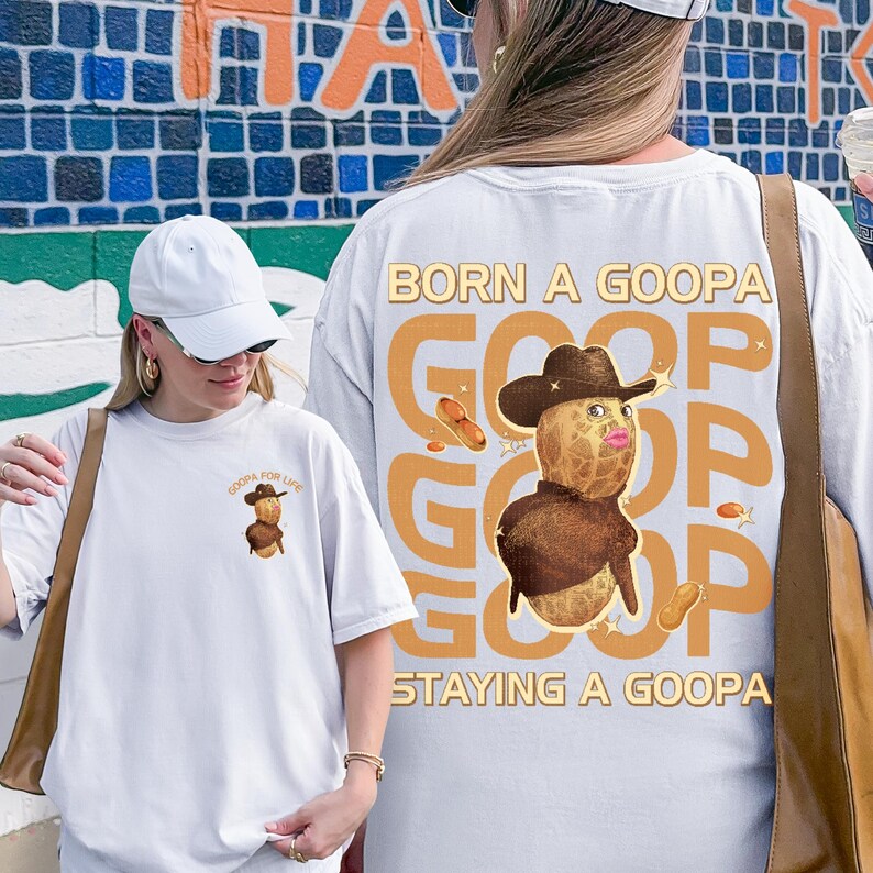 Comfort Colors Peanut Goopa Meme Shirt, Funny Gamer Apparel - Etsy
