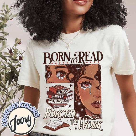 Booktrovert Shirt: Born to Read Bookish Shirt, Spicy Romance